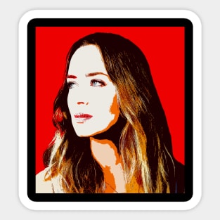 emily blunt Sticker